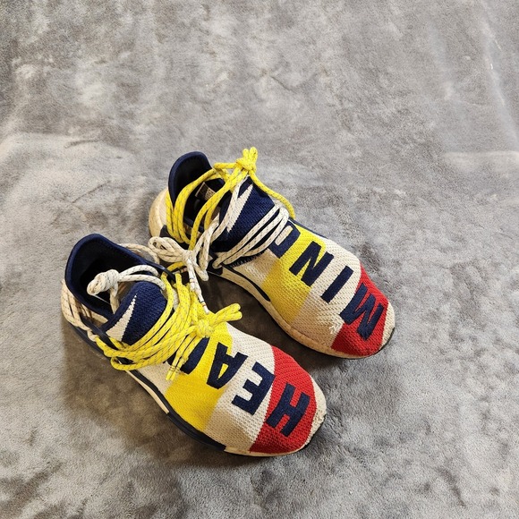 Adidas Shoes Mens 9 NMD Human Race Pharrell Billionaire Boys Club Heat Mind - Picture 5 of 12